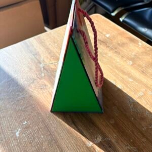 Custom Triangular Rope-Handle Box